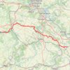 Trace GPS Rando raid Paris Deauville - de Bréval à Bernay, itinéraire, parcours