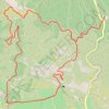 Trace GPS La piste des Lombards par la crête, itinéraire, parcours