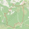Trace GPS Saint-Gens - Combe de Capellan, itinéraire, parcours