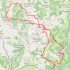 Trace GPS De Chauffour/veil à Queyssac via Curemonte - 10854 - UtagawaVTT.com, itinéraire, parcours