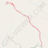 Trace GPS Fremont Saddle via Peralta Canyon, itinéraire, parcours