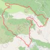 Trace GPS 2024 03 22 - Gorbio Ste Agnes cime de Baudon, itinéraire, parcours