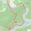 Trace GPS Lac de Carcés, itinéraire, parcours