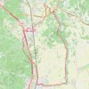 Trace GPS Promenade sur les rives de l'Ouvèze - Bédarrides, itinéraire, parcours