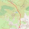Trace GPS Col Arrouy depuis col de la Moulata (Hautacam), itinéraire, parcours