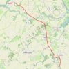 Trace GPS Trévron-Chateau du Hac, itinéraire, parcours