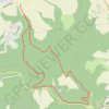 Trace GPS De Prenois à la grotte du Gontard, itinéraire, parcours