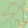 Trace GPS Les Cascades d'Orgon et le Monument André Chamson, itinéraire, parcours
