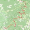 Trace GPS Ventoux Sud - Villes-sur-Auzon, itinéraire, parcours