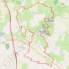 Trace GPS Saint-Germain-en-Cogles, itinéraire, parcours