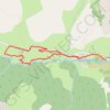 Trace GPS Cascade de debaret depuis Nevache, itinéraire, parcours