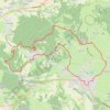 Trace GPS [Itinéraire] T05 - Mont Plaux, itinéraire, parcours