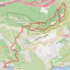 Trace GPS Cime de la Forna (Èze-Bord-de-Mer), itinéraire, parcours