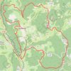 Trace GPS Pays Beaujolais - Haute Vallée d'Azergues - Claveisolles, itinéraire, parcours