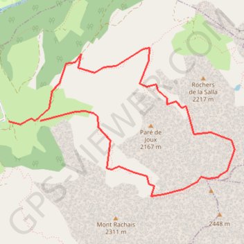 Trace GPS Maurits Hiking Cam Bornes - Aravis - Trou de la Mouche, itinéraire, parcours