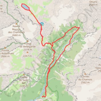 Trace GPS Autour de la Voegalle, itinéraire, parcours