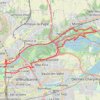 Trace GPS Tête d'Or - Miribel, itinéraire, parcours