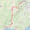 Trace GPS ViaRhôna complète de Saint-Gingolph à Sète, itinéraire, parcours