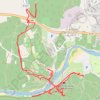 Trace GPS Autour du Pont du Gard, itinéraire, parcours