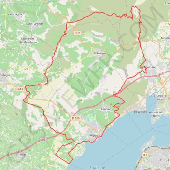 Trace GPS Ronde des Piochs 2023, itinéraire, parcours