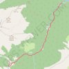 Trace GPS La vallée d'Estours, itinéraire, parcours