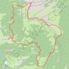 Trace GPS Savoie - Margeriaz depuis Les Déserts, itinéraire, parcours