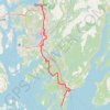 Trace GPS 001: Bergen – Halhjem (DEVELOPED_WITH_SIGNS), itinéraire, parcours