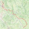 Trace GPS GR3 De Saint Aubin-sur-Loire (Saône-et-Loire) à Parigny-les-Vaux (Nièvre), itinéraire, parcours