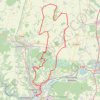 Trace GPS De Creil à Grandvillers-aux-Bois, itinéraire, parcours