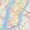 Trace GPS Walk in Manhattan, itinéraire, parcours