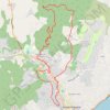 Trace GPS Massif des Maures, Les Saquèdes, itinéraire, parcours