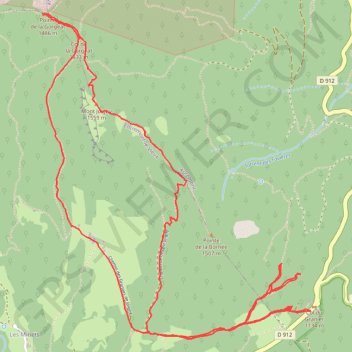Trace GPS 2021-06-11 17:57:47, itinéraire, parcours
