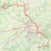Trace GPS Mont-Saint-Jean - Saint-Mars-d'Outillé, itinéraire, parcours