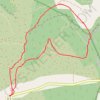 Trace GPS Autour de la Tête de Nige, itinéraire, parcours