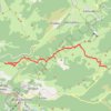 Trace GPS Roc de Quercourt - Pic de Serembarre - Du Col de Chioula au Col du Pradel, itinéraire, parcours