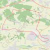 Trace GPS Fontenilles à Lias, itinéraire, parcours