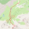 Trace GPS Pic de Jallouvre, itinéraire, parcours