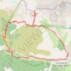Trace GPS Pic Turbat, itinéraire, parcours
