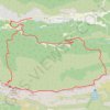 Trace GPS Sainte-Victoire par les Venturiers, itinéraire, parcours