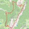 Trace GPS Dent de Crolles et Dome de Bellefont, itinéraire, parcours