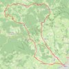 Trace GPS D'Autun à Cussy-en-Morvan par Anost, itinéraire, parcours