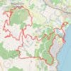 Trace GPS Roc Marathon - Roc d'Azur, itinéraire, parcours