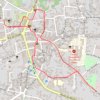 Trace GPS Circuit découverte de Doué-la-Fontaine, itinéraire, parcours
