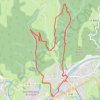 Trace GPS Espace VTT - Circuit 11 - La Vallée du Barribès, itinéraire, parcours