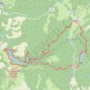 Trace GPS Le tour du lac des cammazes, itinéraire, parcours