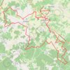 Trace GPS Brizambourg Ecoyeux 35 kms, itinéraire, parcours