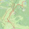 Trace GPS Sur les Crêtes des Vosges, itinéraire, parcours
