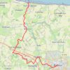 Trace GPS PortEnBessin-Bayeux, itinéraire, parcours
