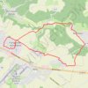 Trace GPS Le Faulx - Franqueville-Saint-Pierre, itinéraire, parcours