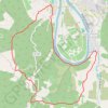 Trace GPS Luzech-Marcayrac, itinéraire, parcours
